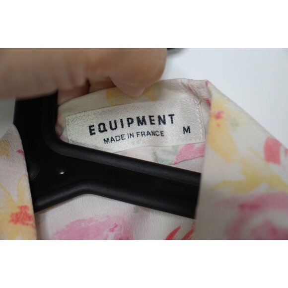 Equipment Mens Medium Slim Fit Flowy Button Up Shirt NEW N1336 - Picture 3 of 5